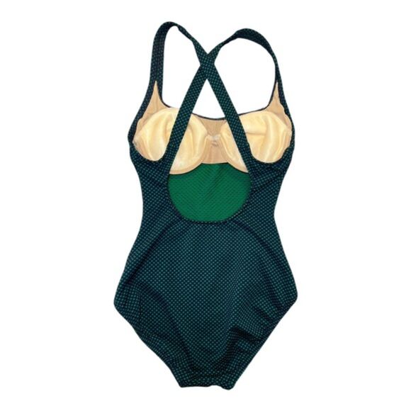 Vintage Mainstream Women’s One-Piece Swimsuit – Size 10, Made in USA - Picture 2 of 4